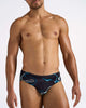 Resort Wide Cut Swim Brief - Black Sand