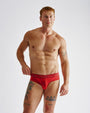 New Cotton Classic Brief - Crimson