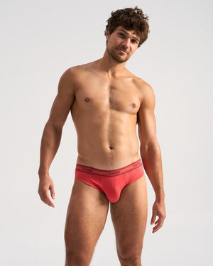 Cotton Classic Brief - Raspberry