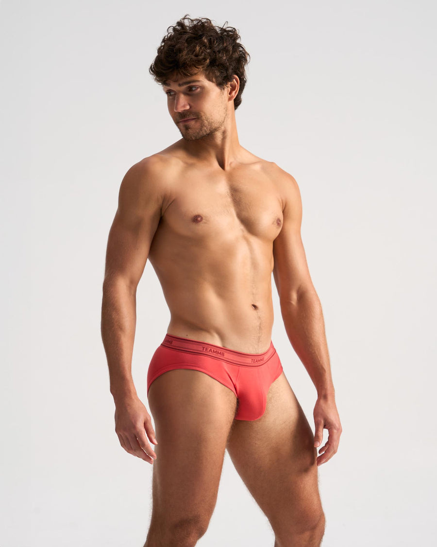Cotton Classic Brief - Raspberry