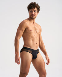 Score Sheer Slim Brief - Black