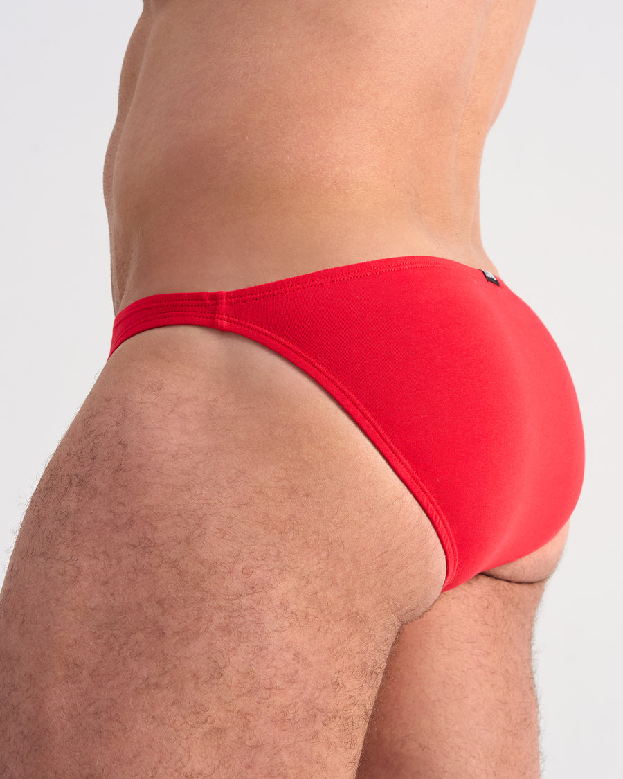 Flirt Cotton Micro Brief - Crimson
