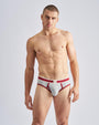 MVP Ribbed Brief - Grey Marle