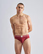 MVP Ribbed Brief - Maroon