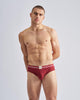 MVP Ribbed Brief - Maroon