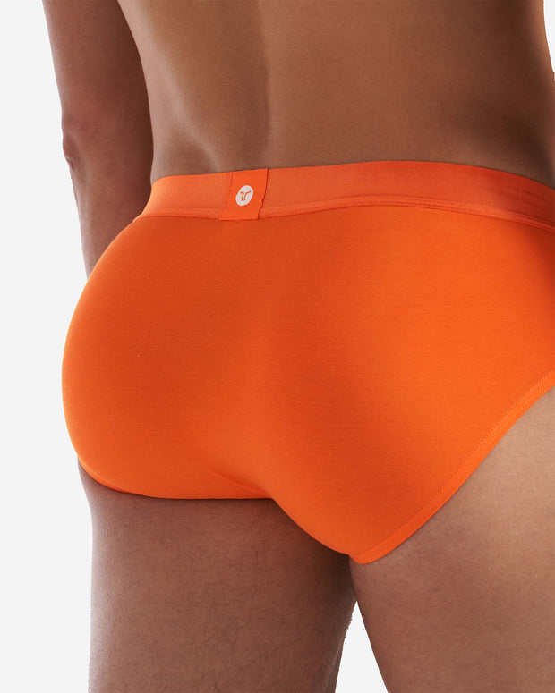 You Bamboo Brief - Orange Peel – TEAMM8 Australia