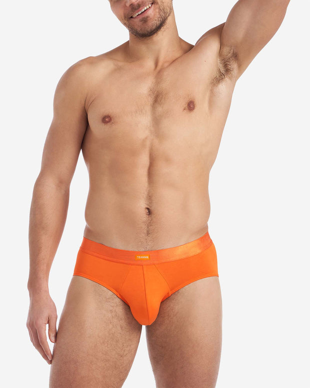Orange - Bamboo Full Brief Underwear