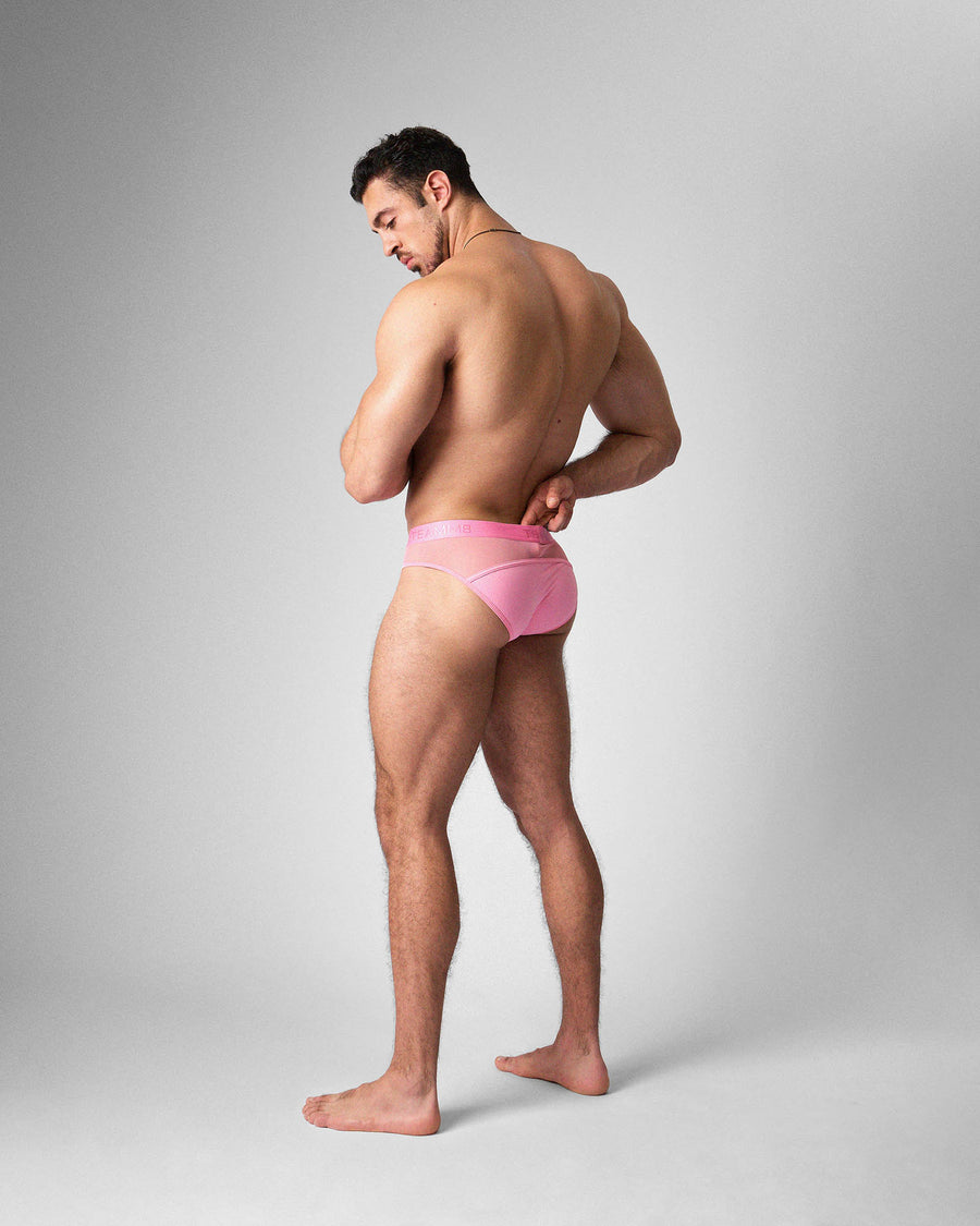 Score Sheer Slim Brief - Blush