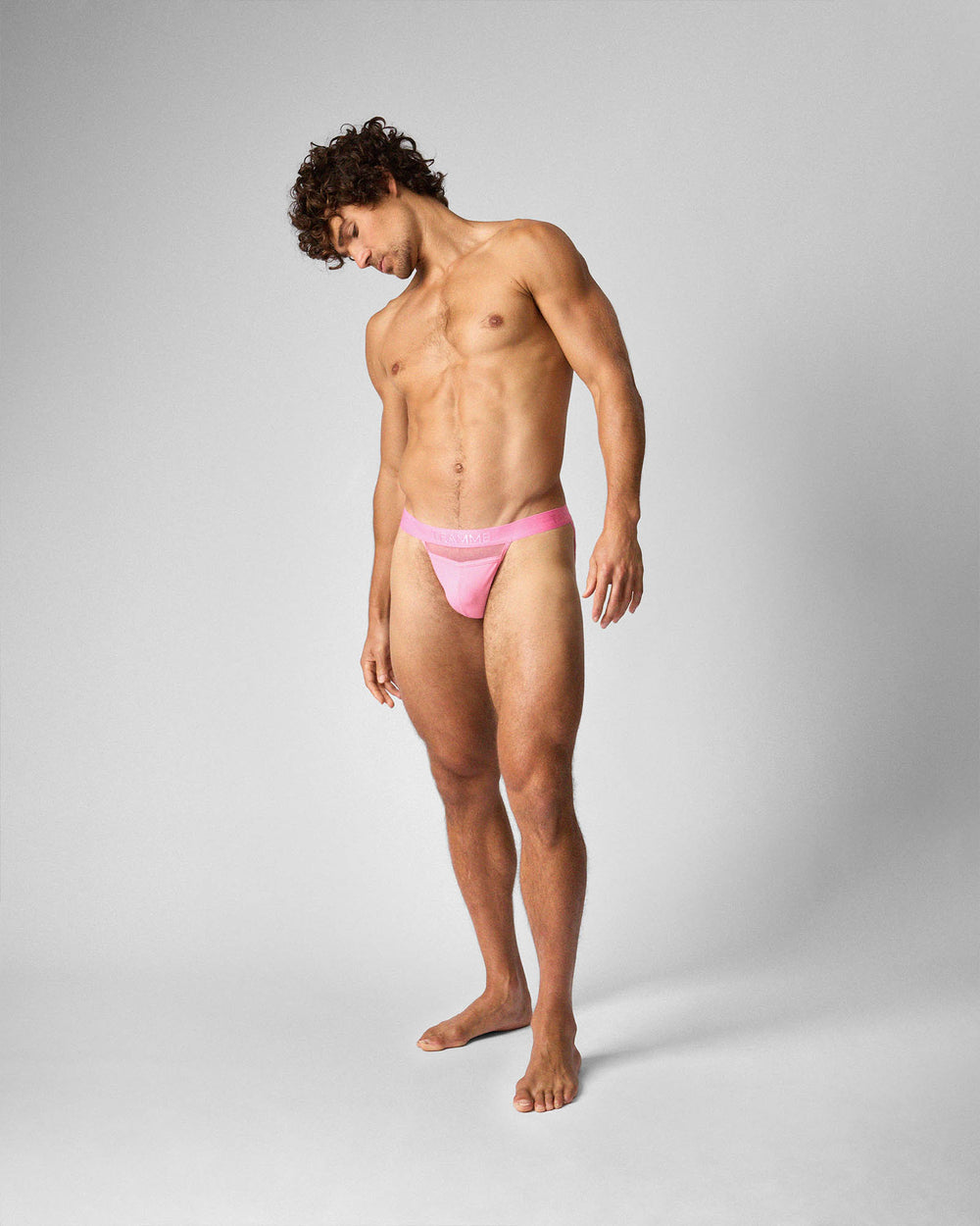 Score Sheer Sports Brief - Blush