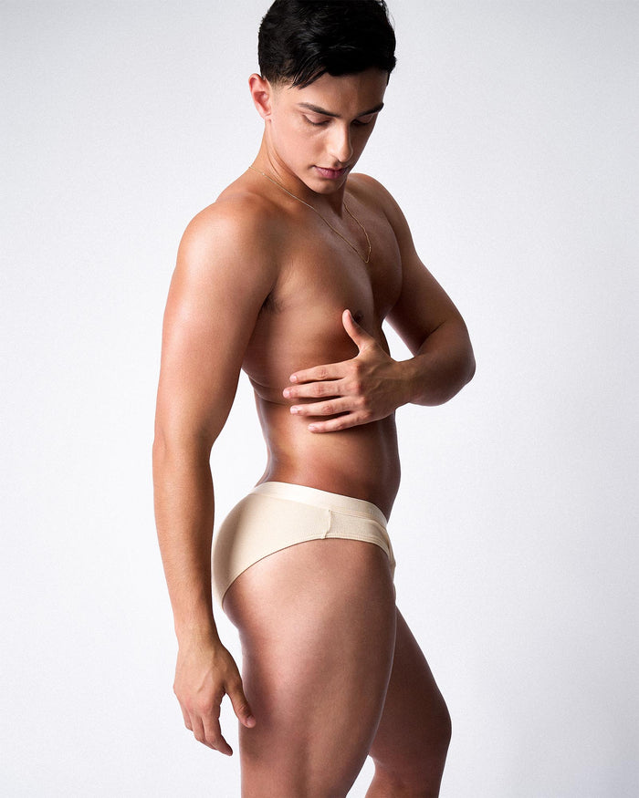 Team Cotton Brief - Ecru