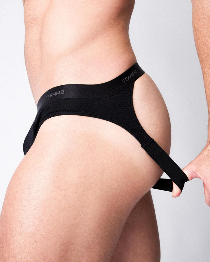 Team Cotton Jockstrap - Onyx