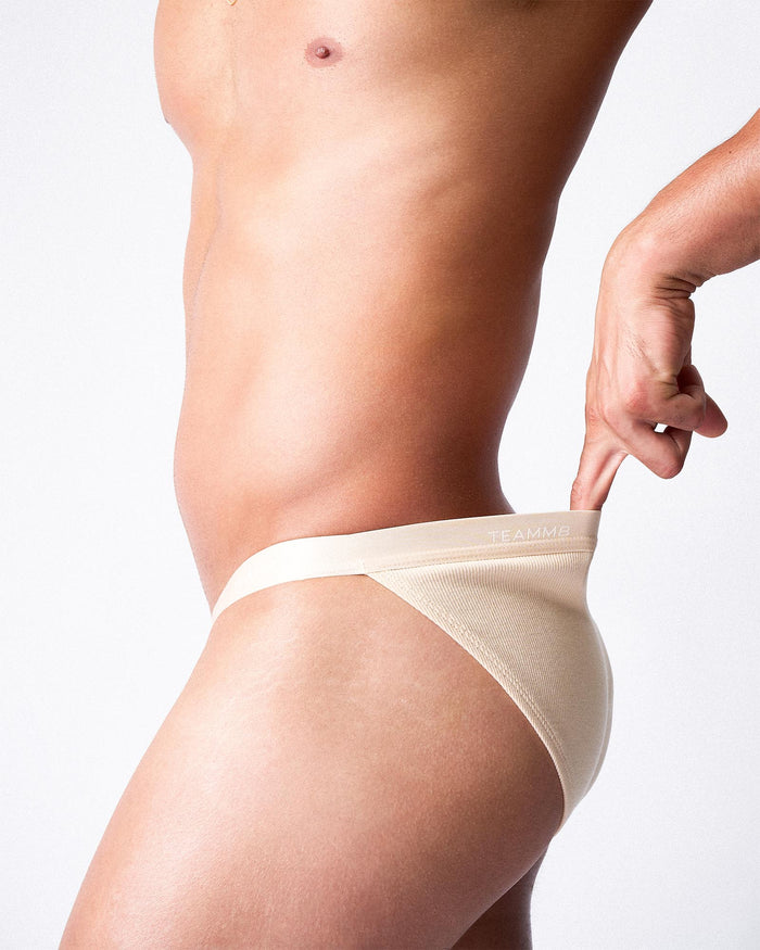 Team Cotton Micro Brief - Ecru